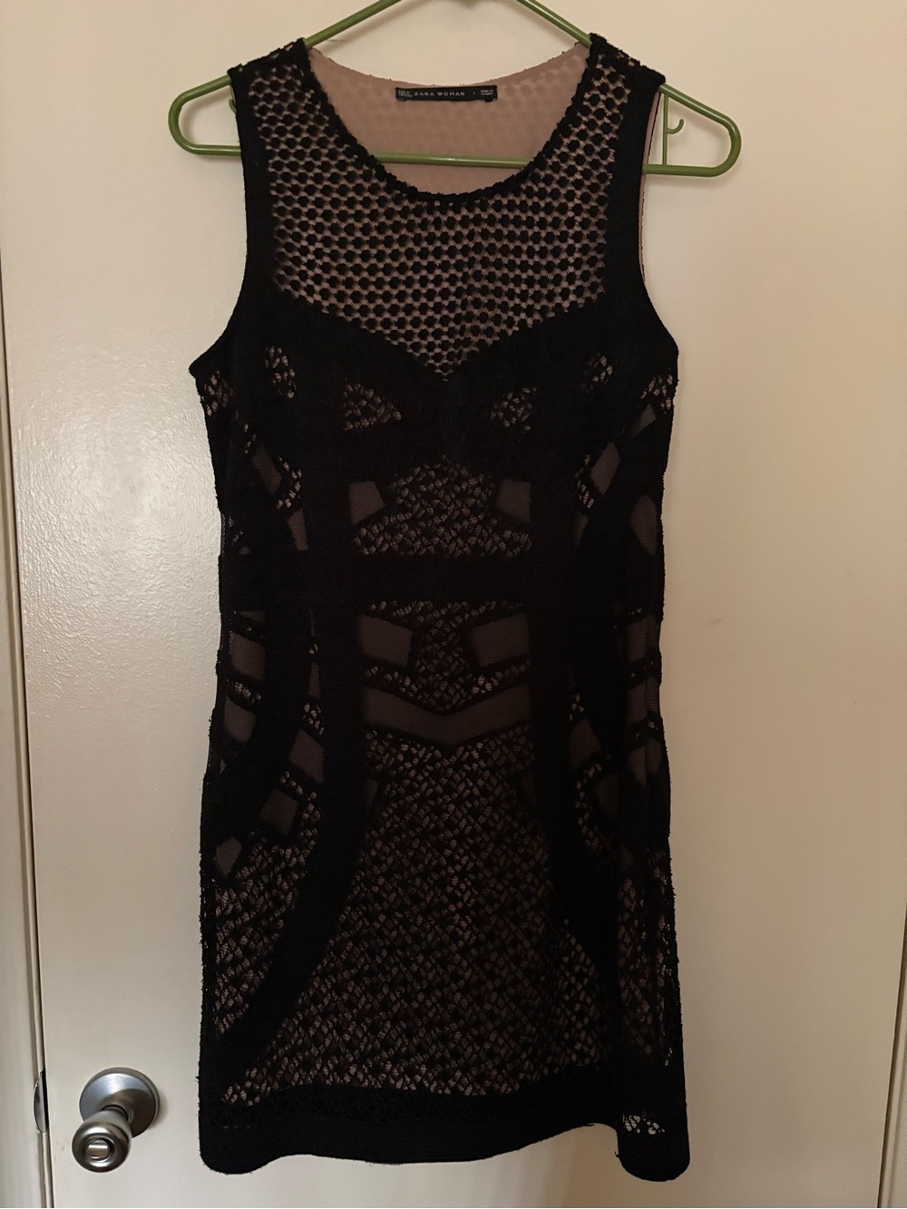 Zara body on mini dress